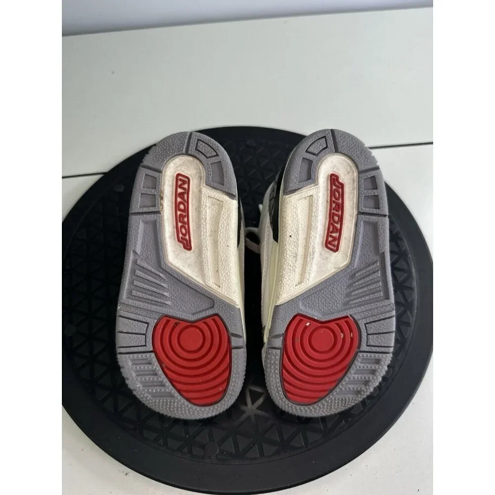 Air Jordan 3 Retro White Cement Reimagined TD Shoe Size 7c DM0968-100